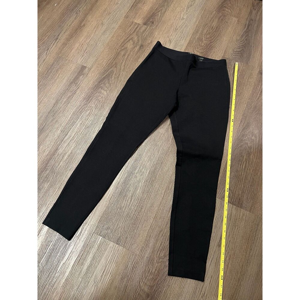 JCrew Womens Back Zip Any Day Legging Pants Black Size 10R